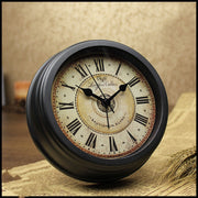European Style Retro Desk Clock Creative Silent Alarm Clock - BeShop